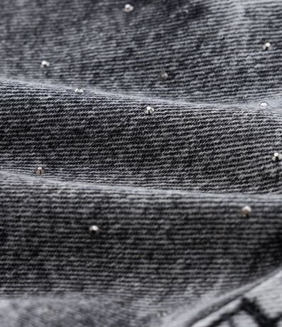 Short Infantil en Jeans con Aplicación de Brillos - Talle 5 a 14 años 4