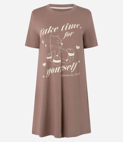 Camisón en Viscosa con Estampado Winnie The Pooh 3