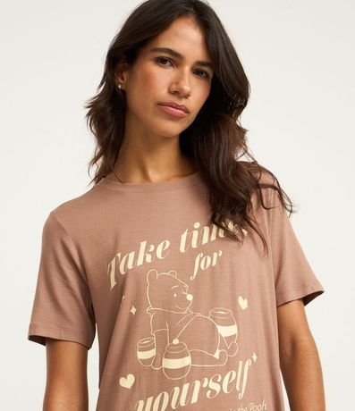 Camisón en Viscosa con Estampado Winnie The Pooh 2