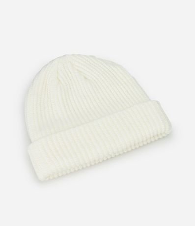 Gorro Básico Acanalado Plegado 2