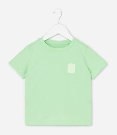 Remera Infantil con Estampa Localizada - Talle 1 a 6 años