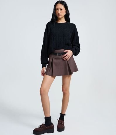 Buzo Acanalada en Punto con Manga Larga 2