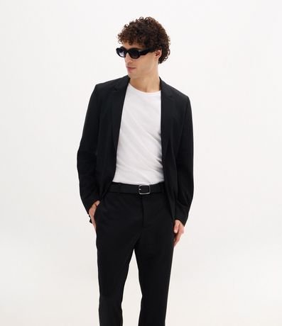 Pantalón Slim Performance en Sastrería con Textura 4