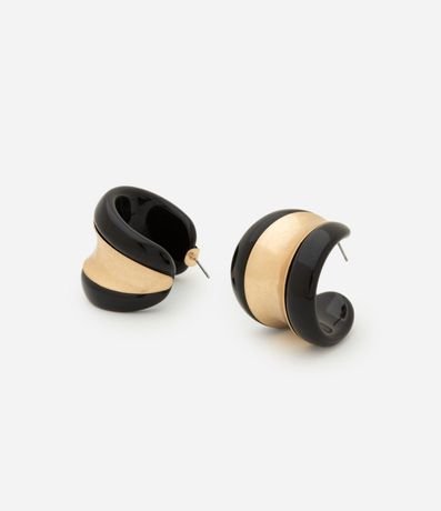 Caravana Aro en Metal con Acabado Brillante 3