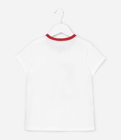 Pijama Corto Infantil con Estampa de Cuadros de Natal Snoopy - Talle 2 a 14 años 3