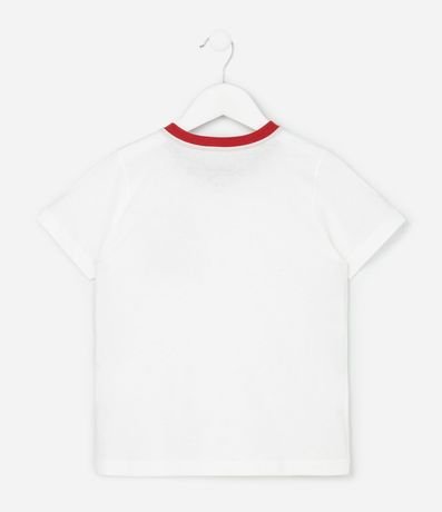 Pijama corto Infantil con Estampa de Cuadros de Natal Snoopy - Talle 2 a 14 años 3