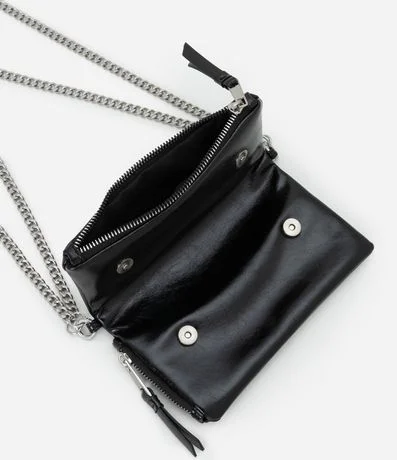 Cartera Sobre en PU con Asa Larga en Cadena 6