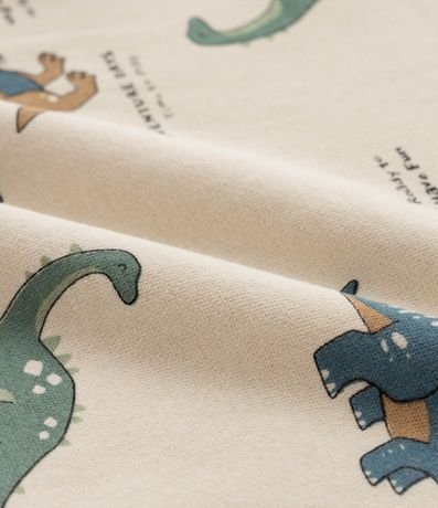 Conjunto Infantil Saco y Pantalón con Estampa de Dinosaurios – Talle 1 a 5/6 años 7