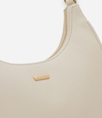 Cartera Baguette en PU con Metales Light Gold y Asa Ajustable 4