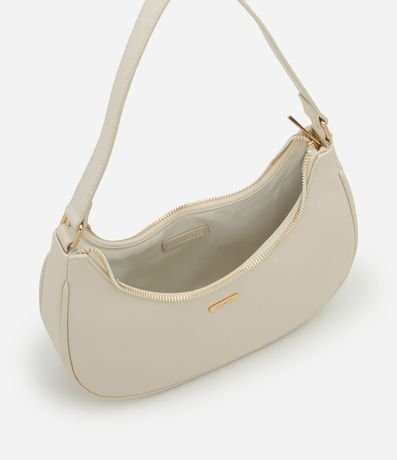 Cartera Baguette en PU con Metales Light Gold y Asa Ajustable 5