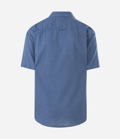 Camisa Relaxed en Cáñamo con Bolsillo 6