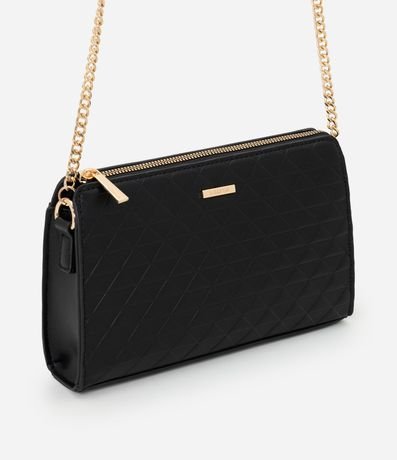 Cartera Transversal Pequeña en PU con Asa de Cadena