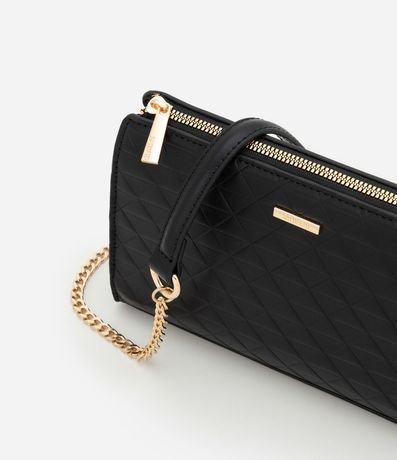 Cartera Transversal Pequeña en PU con Asa de Cadena 6