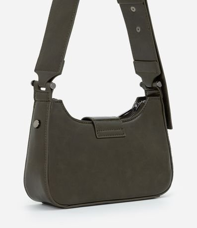 Cartera Baguette Pequeña en PU con Acabado Glossy 3