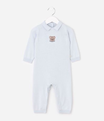 Mono Infantil en Punto con Bordado de Oso – Talle RN a 12 Meses 2