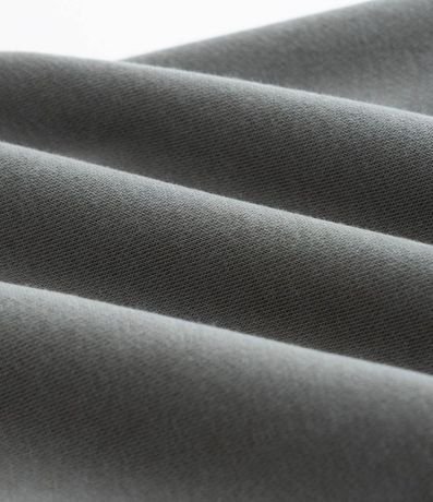 Pantalón Recto en Algodón con Bolsillos y Lazo en la Cintura 3