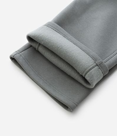 Pantalón Recto en Algodón con Bolsillos y Lazo en la Cintura 4