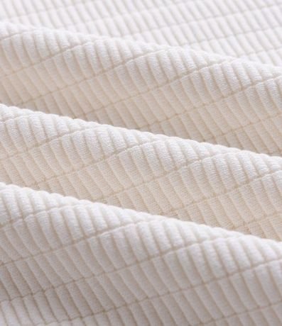 Suéter en Malla con Textura de Cuadros Grid 3