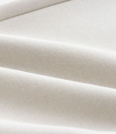 Pantalón Jogger en Algodón con Felpa y Puño Ajustado 7