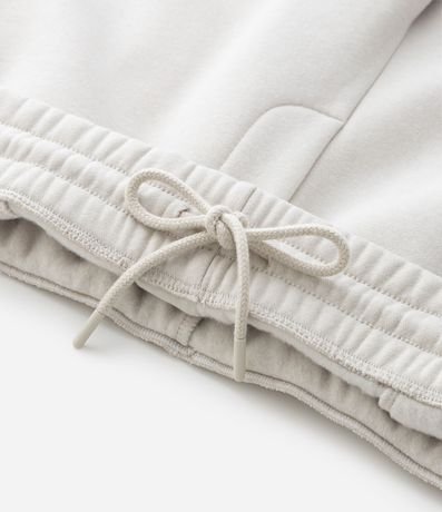 Pantalón Jogger en Algodón con Felpa y Puño Ajustado 9