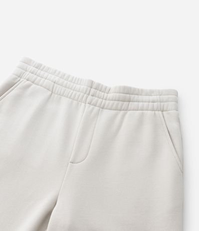 Pantalón Jogger en Algodón con Felpa y Puño Ajustado 11