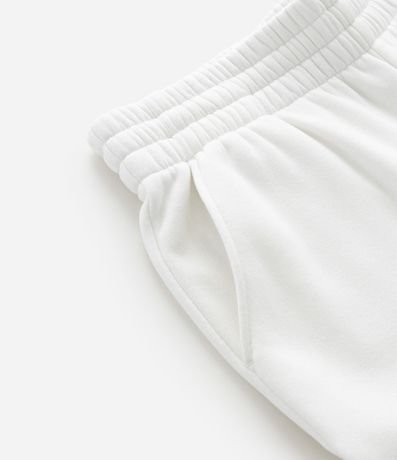 Pantalón Jogger en Algodón con Felpa y Puño Ajustado 5