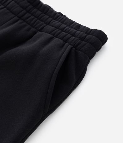 Pantalón Jogger en Algodón con Felpa y Puño Ajustado 10