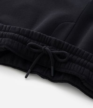 Pantalón Jogger en Algodón con Felpa y Puño Ajustado 11