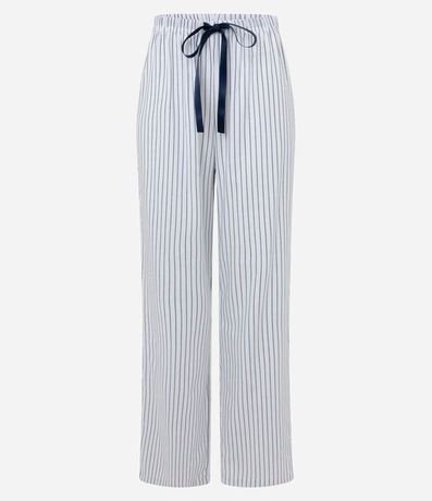 Pantalón de Pijama de Cuadros en Franela