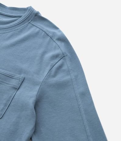 Remera Infantil Relaxed con Pequeño Bolsillo – Talle 5 a 14 años 5