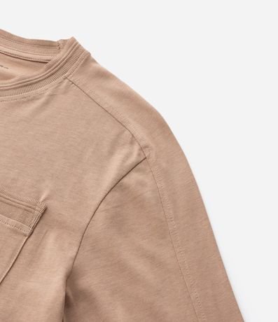 Remera Infantil Relaxed con Pequeño Bolsillo – Talle 5 a 14 años 5