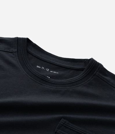 Remera Infantil Regula con Pequeño Bolsillo – Talle 5 a 14 años 4