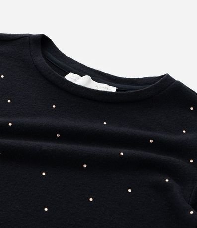 Saco Infantil en Punto con Aplicaciones Brillantes – Talle 5 a 14 años 4