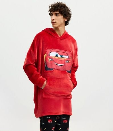 Pijama Largo con Felpa Relámpago McQueen Coches