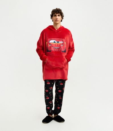 Pijama Largo con Felpa Relámpago McQueen Coches 2