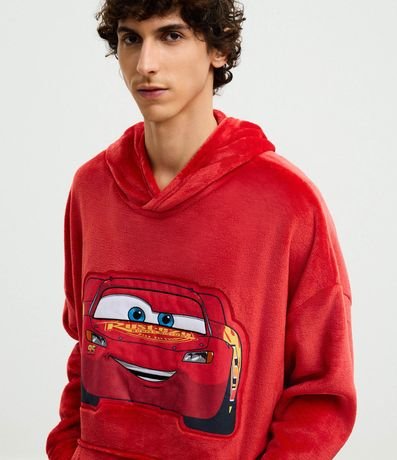 Pijama Largo con Felpa Relámpago McQueen Coches 4