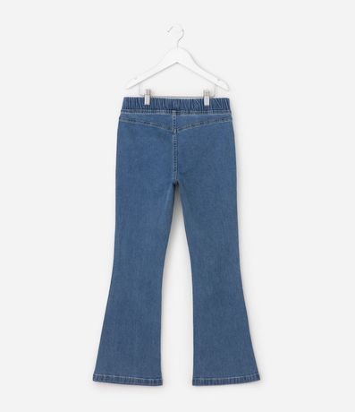 Pantalón Infantil Flare Jeans con Cintura Elástica – Talle 5 a 16 años 2