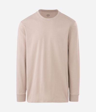 Remera Comfort en Algodón con Manga Larga 2