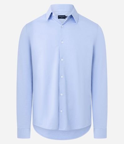 Camisa Slim en Algodón Performance Easy Care 3
