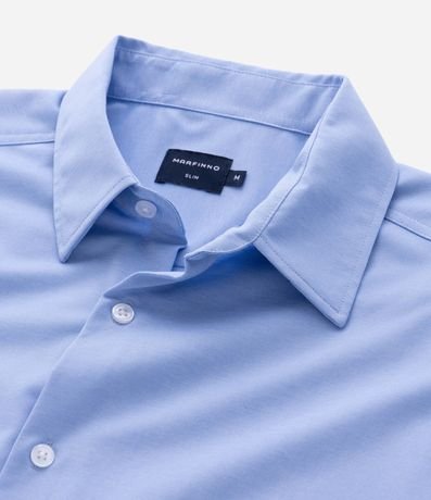 Camisa Slim en Algodón Performance Easy Care 5