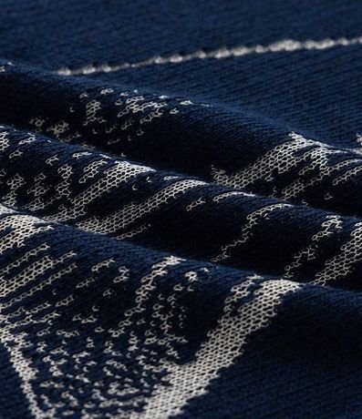 Remera Regular en Viscosa con Estampa y Bordado Marinero 7