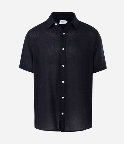 Camisa Comfort en Algodón con Textura 5