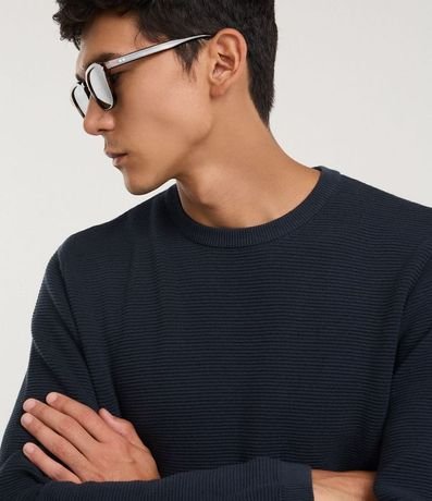 Suéter en Tejido de Punto Maquinetado 3