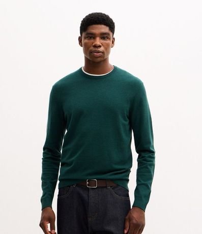 Suéter Básico de Punto