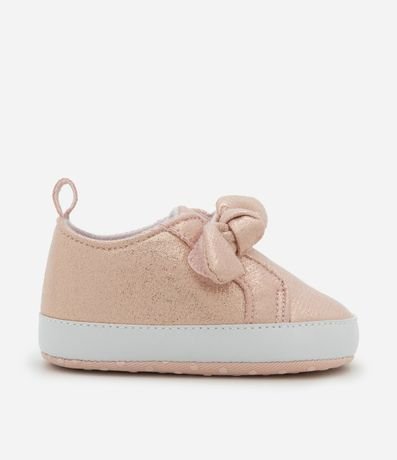 Championes Infantil Texturizado con Lazo Aplicado – Talle 15 a 19 5