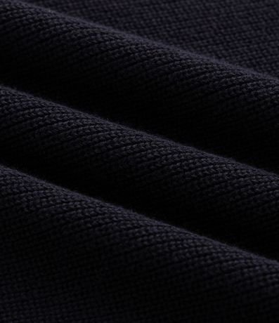 Suéter Texturizado con Cuello Polo 7