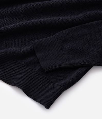 Suéter Texturizado con Cuello Polo 8