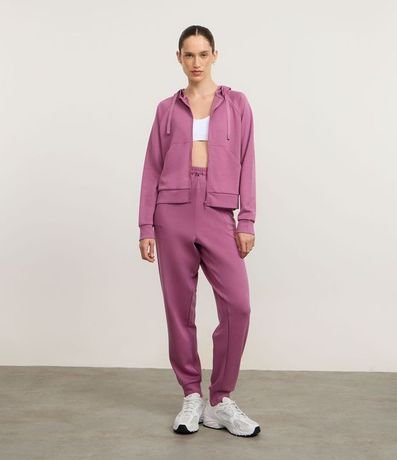 Pantalón Jogger Deportiva con Modal y Bolsillos Amplios