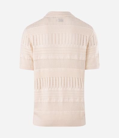 Polo Punto Texturizada con Cabos y Relevos 2