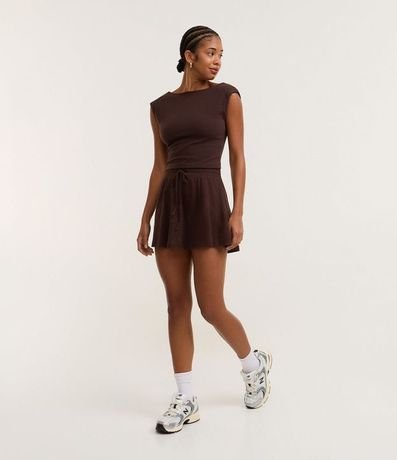 Blusa en Cotton con Escote Abierto en la Espalda 2